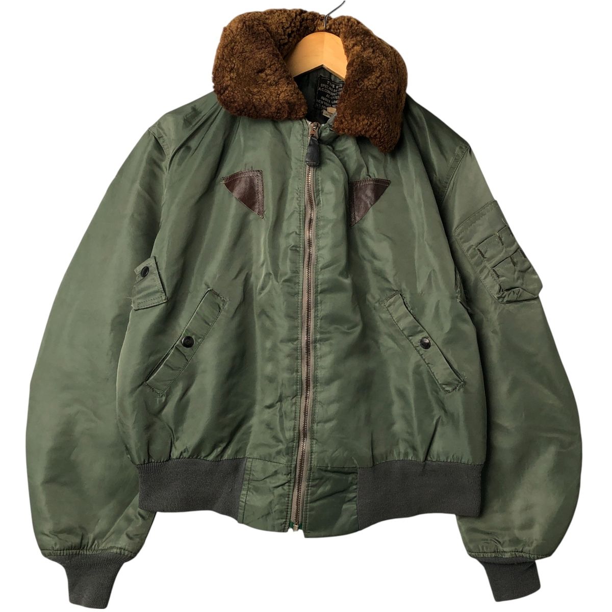 古着 90年代 民間品 アヴィレックス AVIREX B-15タイプ 中綿入り