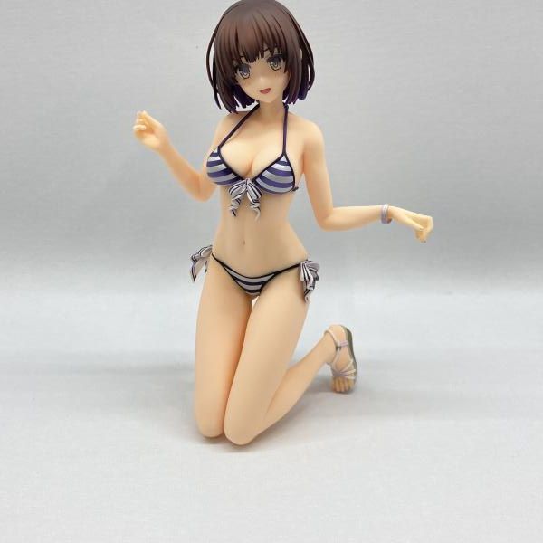 中古】グッドスマイルカンパニー 加藤恵 水着Ver. 1/7 開封品 冴えない