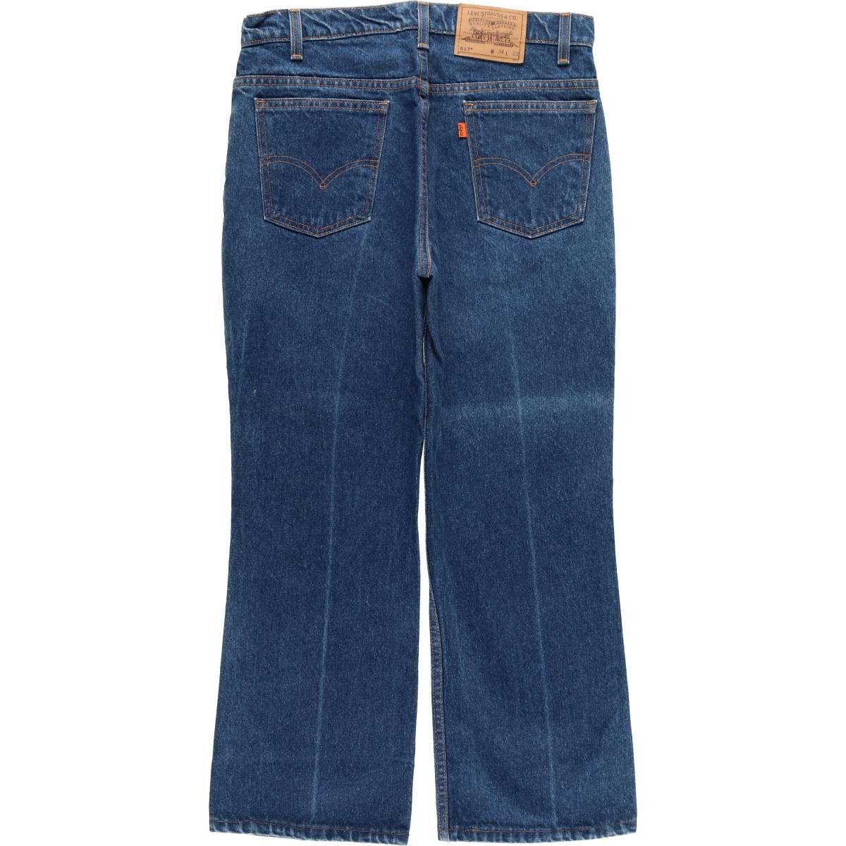 古着 90年代 リーバイス Levi s 517 20517 0217 オレンジタブ ブーツカットデニムパンツ メンズw 32相当 ヴィンテージ evb 032319