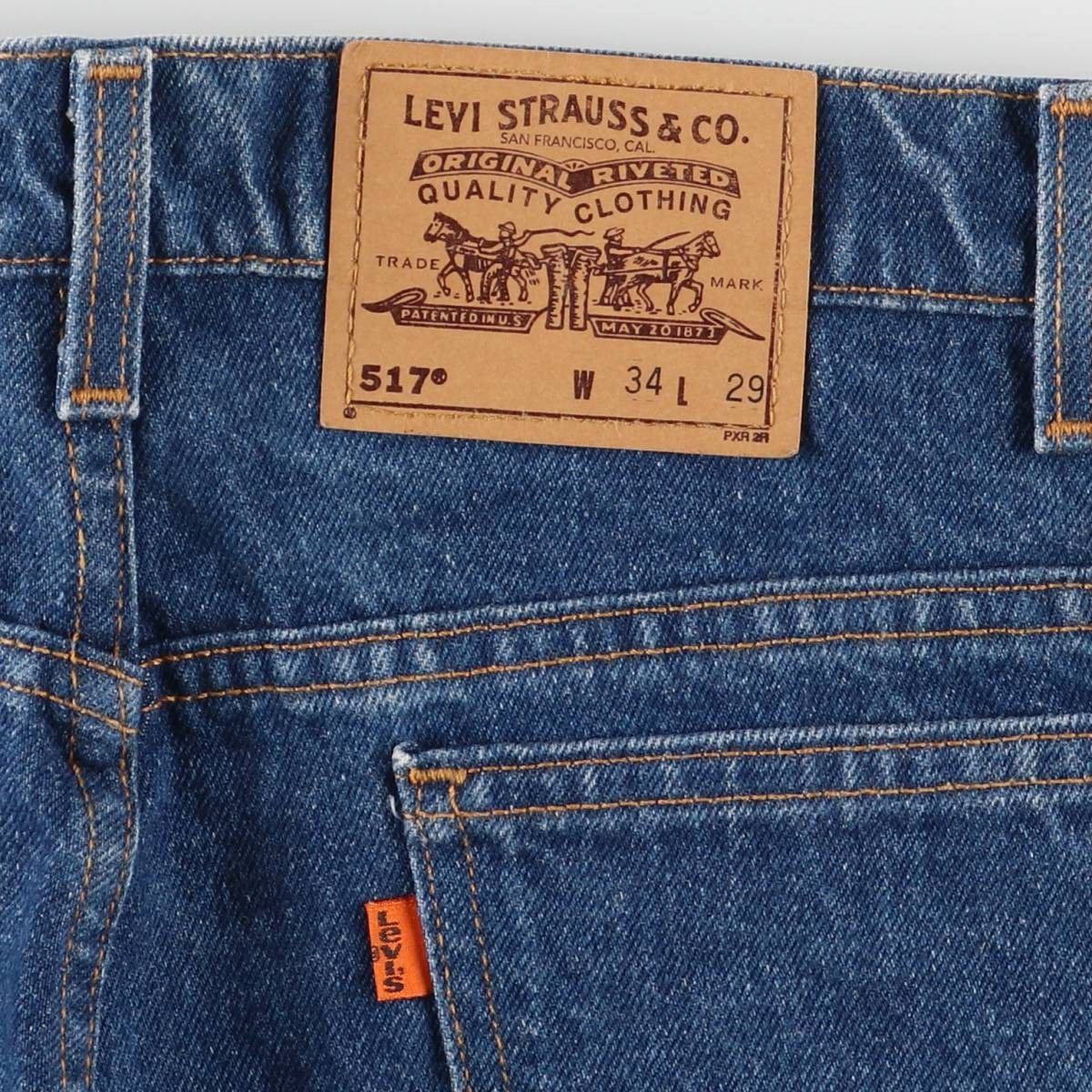 古着 90年代 リーバイス Levi's 517 20517-0217 オレンジタブ ブーツ