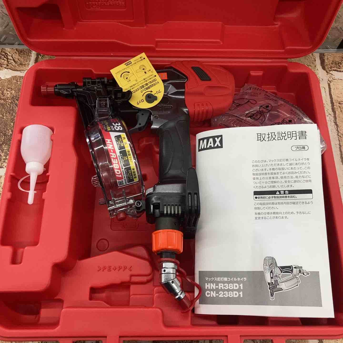 マックス 高圧コイルネイラ HN-R38D1