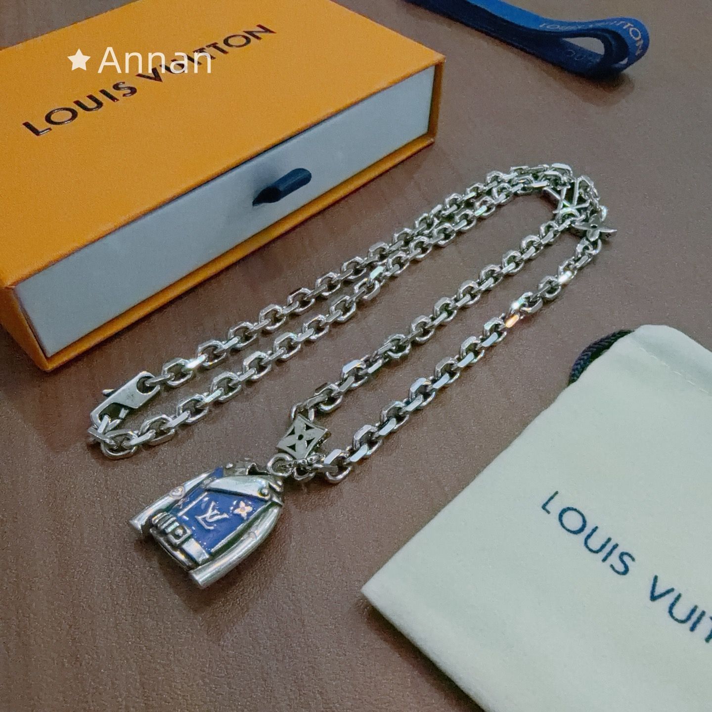 ☆美品極美品 LOUIS VUITTON ルイヴィトン メンズ ネックレス - メルカリ