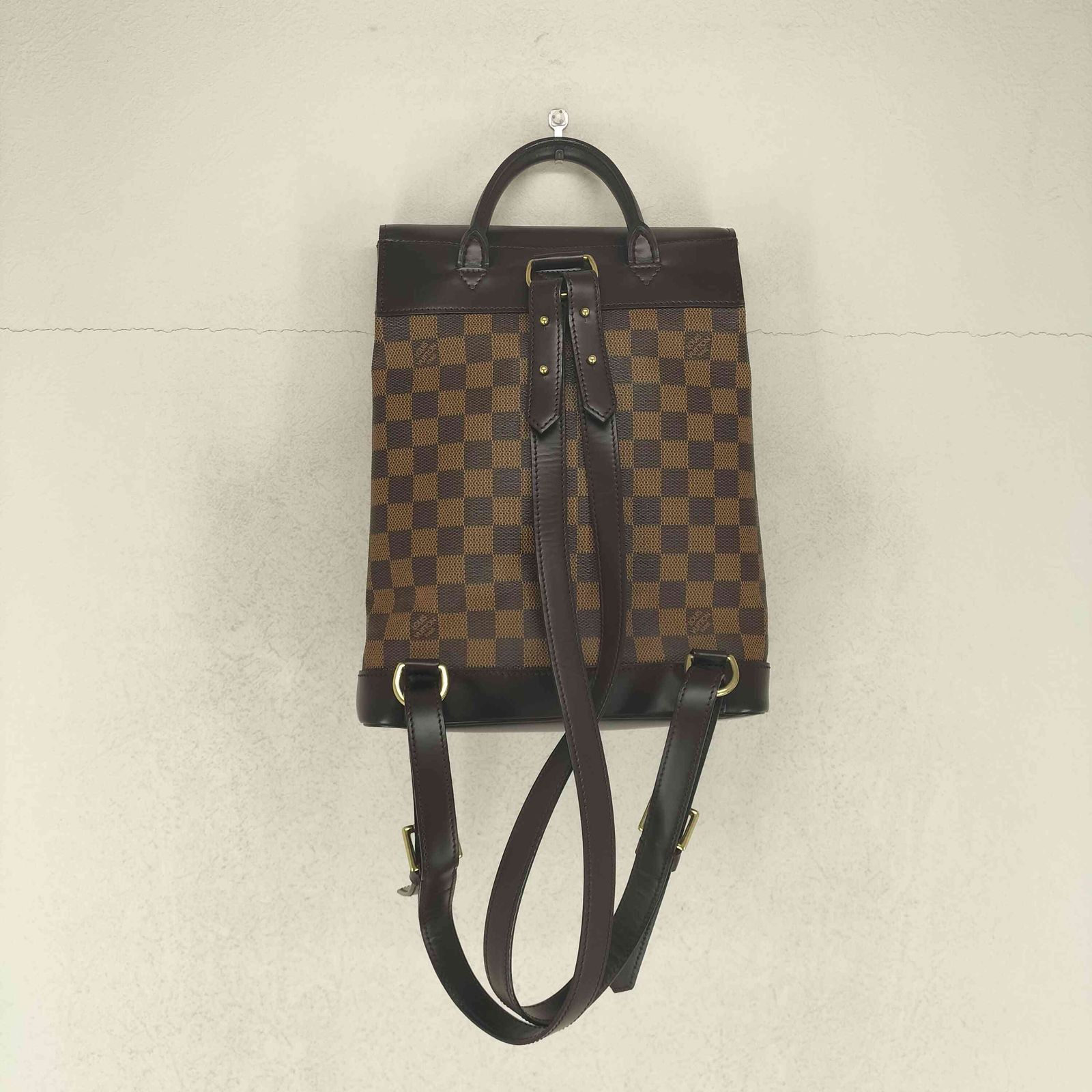 ルイヴィトン LOUIS VUITTON ダミエ・エベヌ ソーホー リュックサック