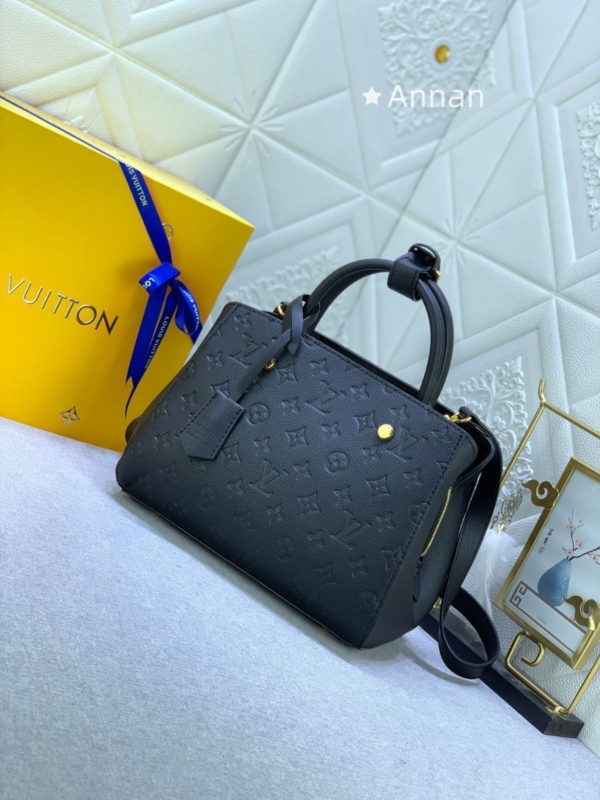 美品 ルイヴィトン LOUIS VUITTON モンテーニュBB ハンドバッグ