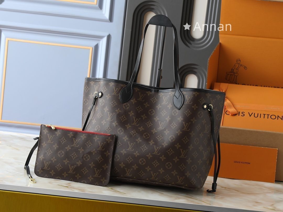 超 LOUIS VUITTON ルイヴィトン ネヴァーフル トートバッグ