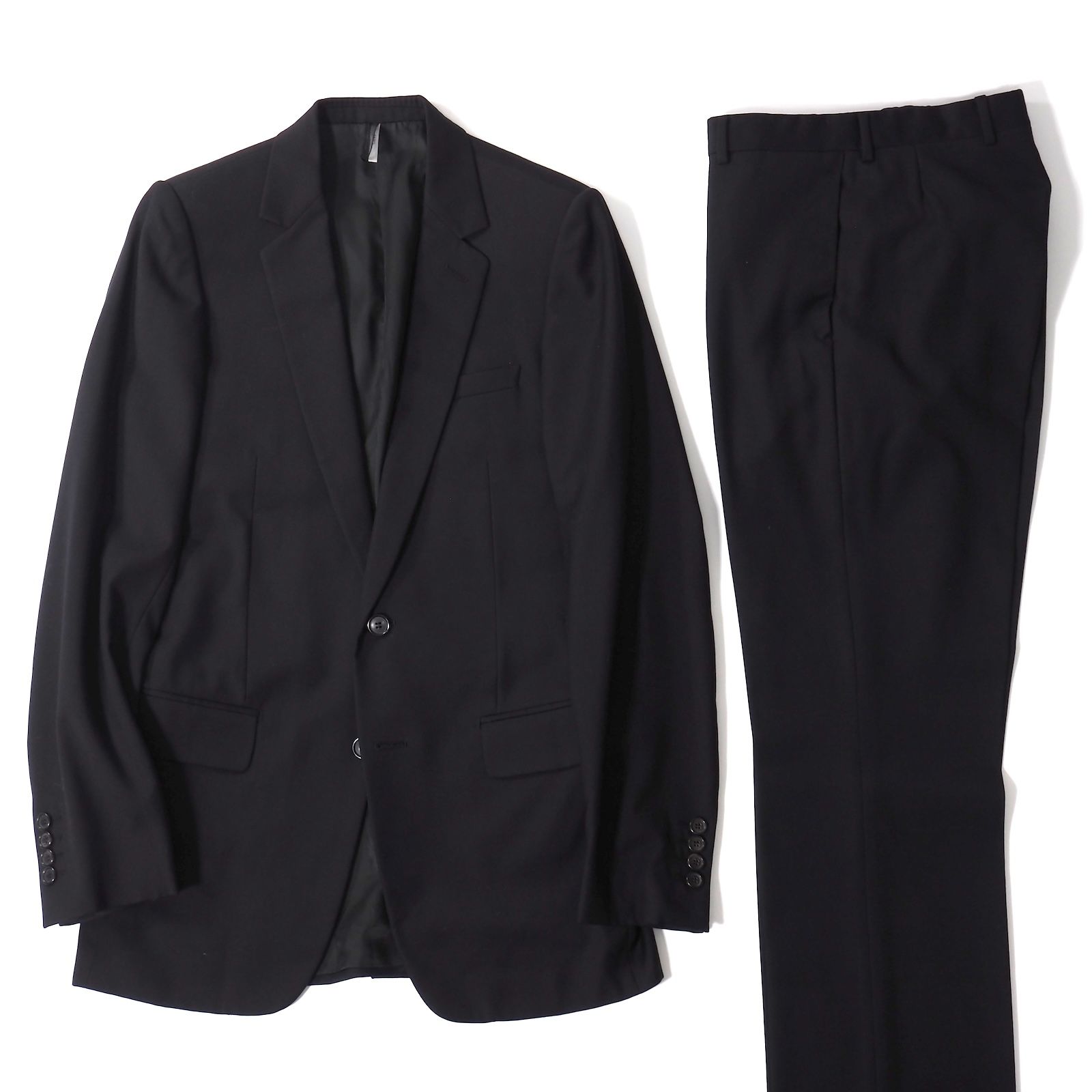 ディオールオム DIOR HOMME 03SS ウール スーツ ジャケット パンツ 44