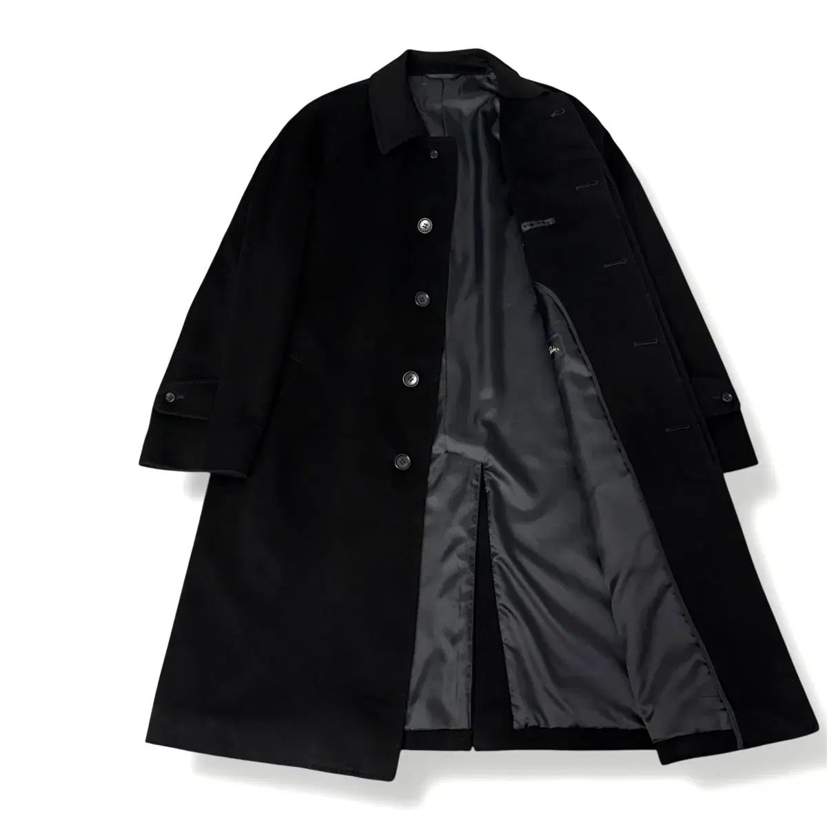 Valentino rudy カシミア100 ブラック バルマカーン コート - メルカリ