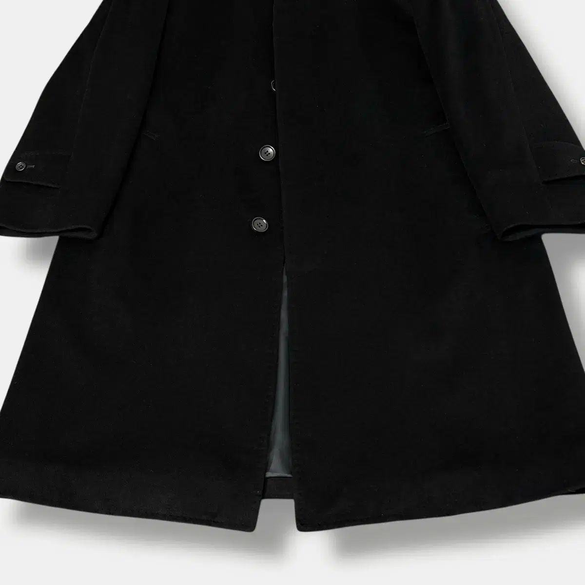 Valentino rudy カシミア100 ブラック バルマカーン コート - メルカリ