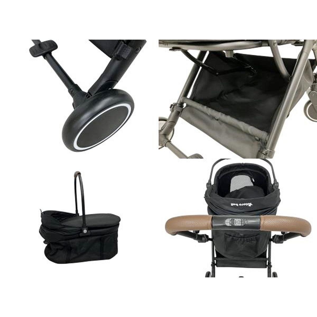 Totoro Ball PC201-1 ペットキャリーカート バギー 4輪 折りたたみ 中