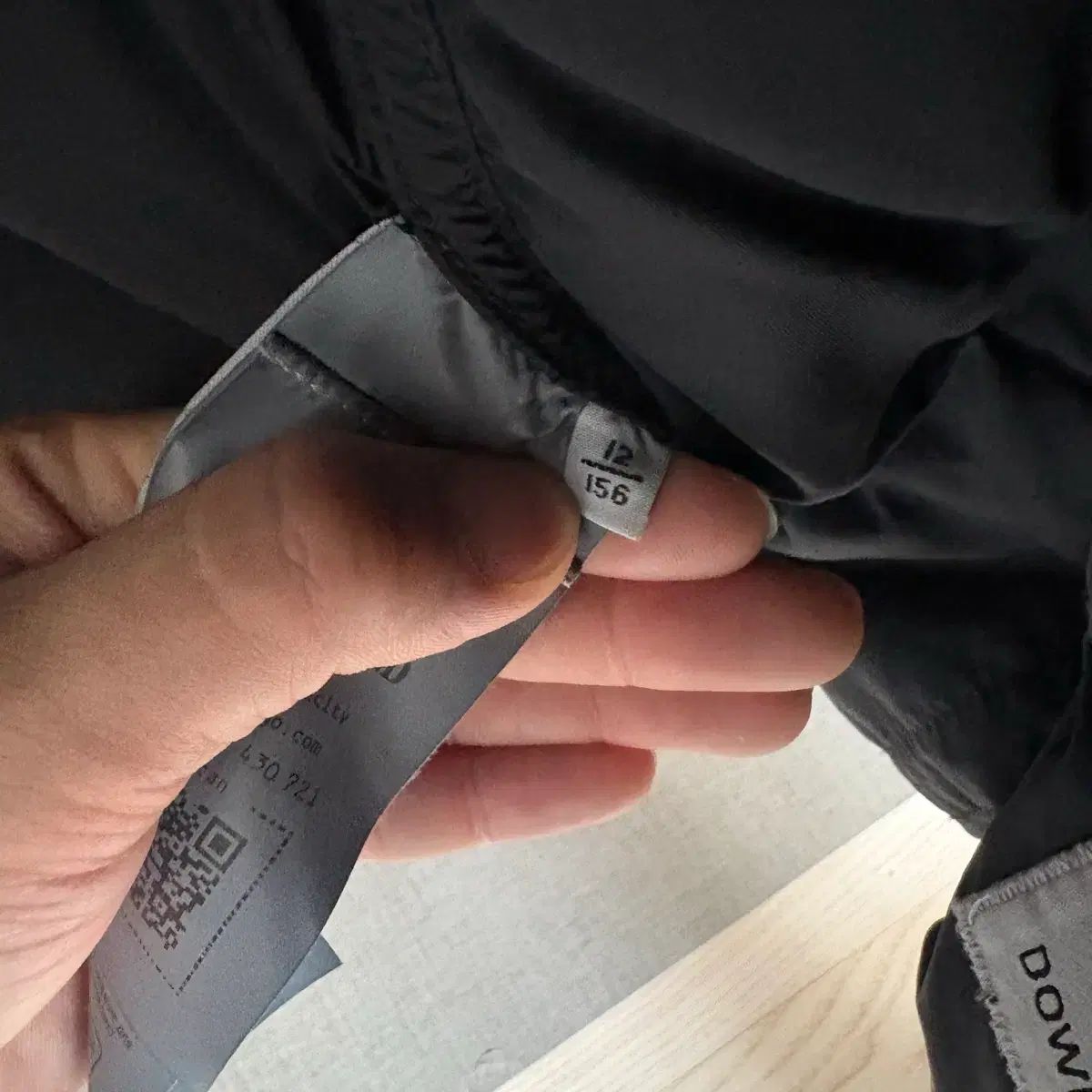 ダウンベスト ブラック