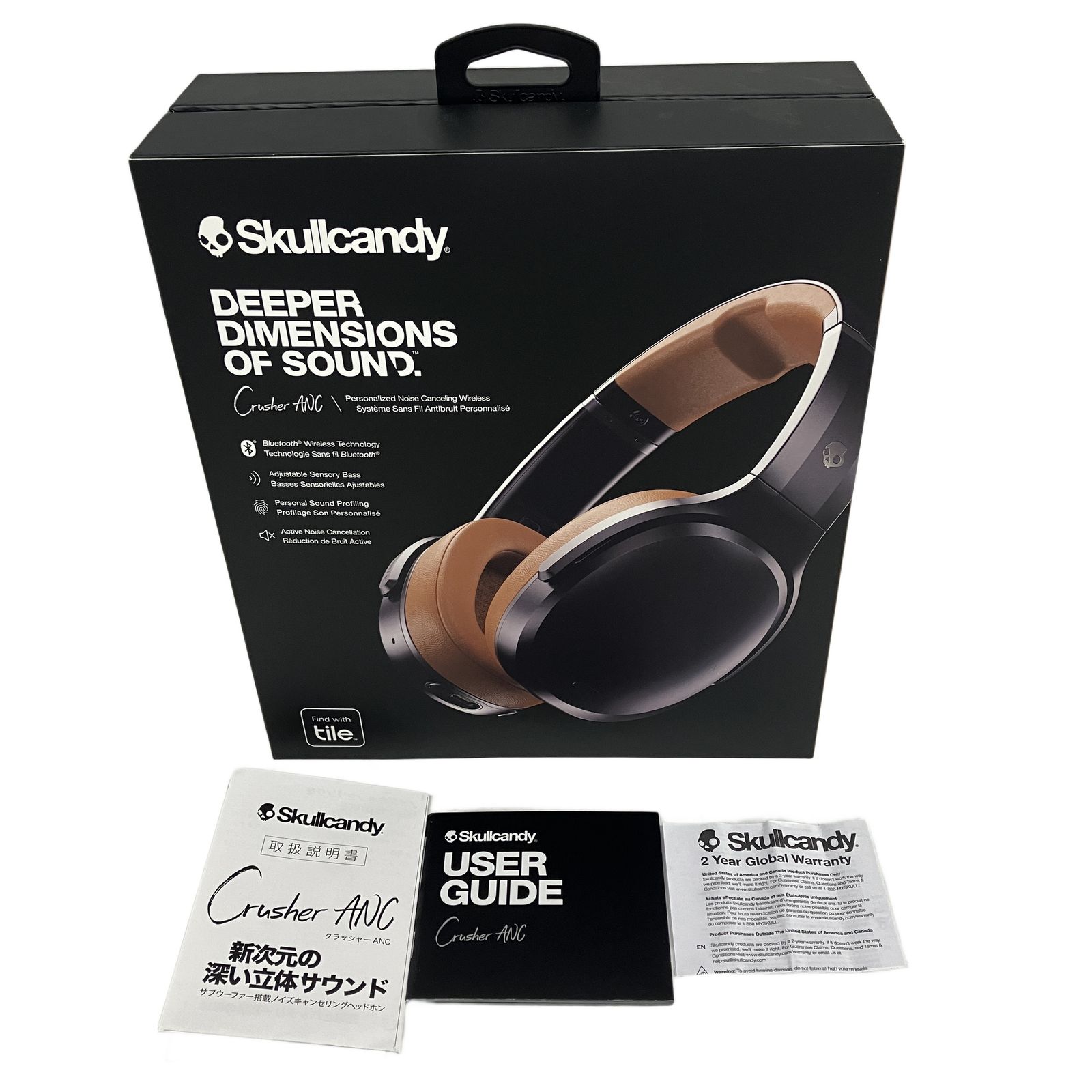 Skullcandy S6MBW-J373-A Crusher ANC 2 スカルキャンディ ワイヤレス