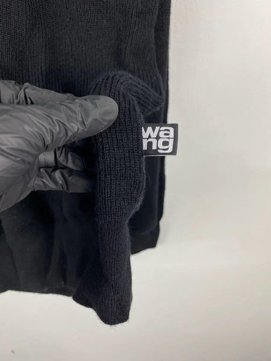  Alexander Wang Bi-Layer OFF Shoulder Vネック ニット セーター M 530 長袖 ニット セーター