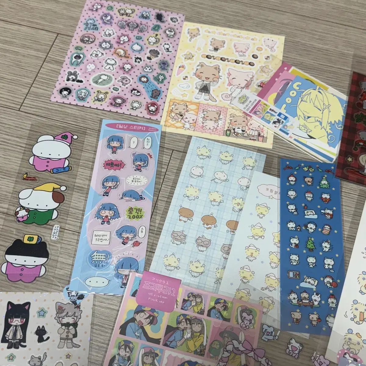 まとめ ダイアリーデコ ステッカー アルセン 율밤クマ ガラス ウイ Flthing