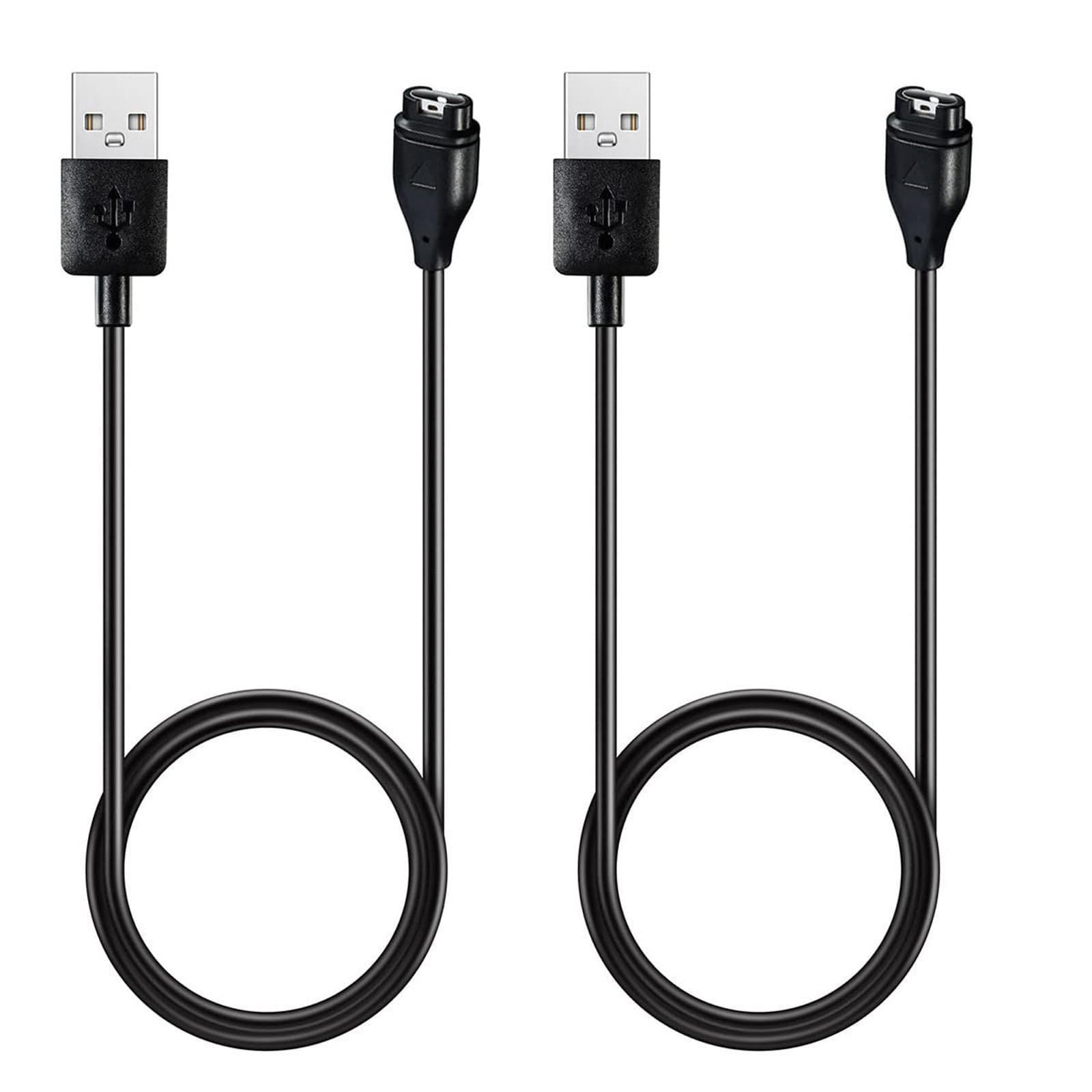 GARMIN ForeAthlete 55　純正充電ケーブル付き ガーミン 充電ケーブル 1m*2本【急速充電/超高耐久】 Garmin 1M