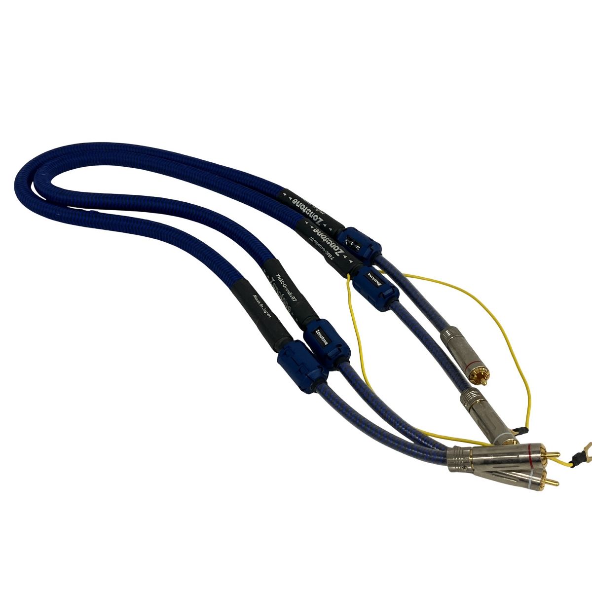 Zonotone 7NAC-Grandio 07 RCAケーブル ペア 1m インターコネクト 音響