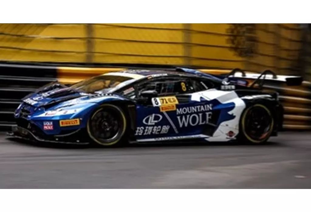 ミニカー 1 43 Lamborghini Huracan GT 3 EVO 2 LIQUI MOLY Team Engstler FIA World Cup Macau 2025 Luca 8 SA 294
