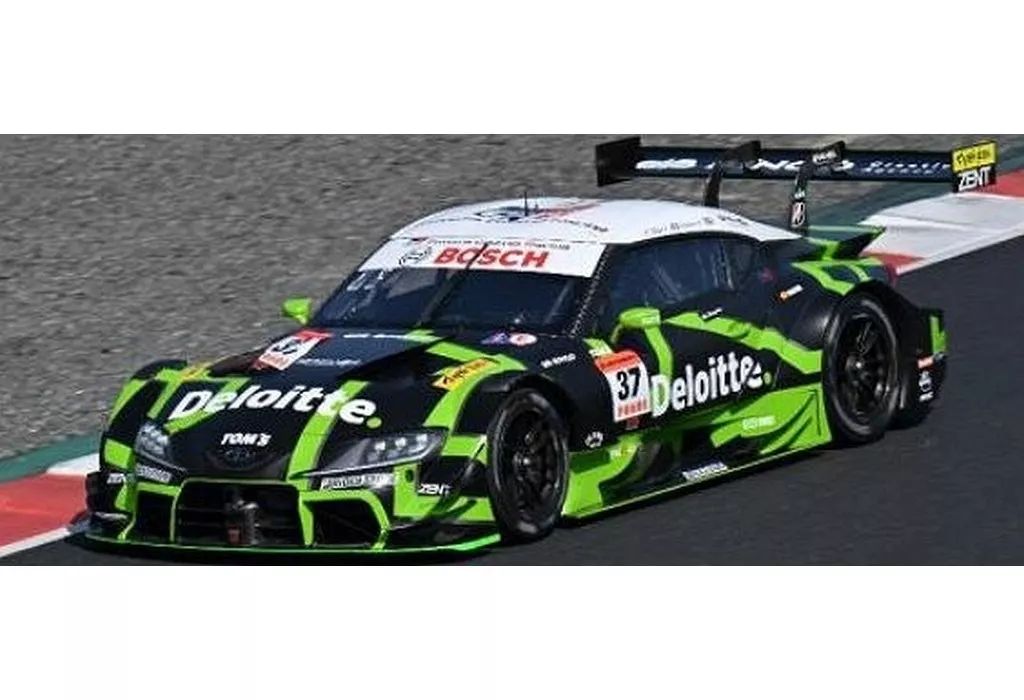 ミニカー 1 43 Deloitte TOM’S GR Supra TGR TEAM GT 500 SUPER 2025 U. Sasahara - G. Alesi 37