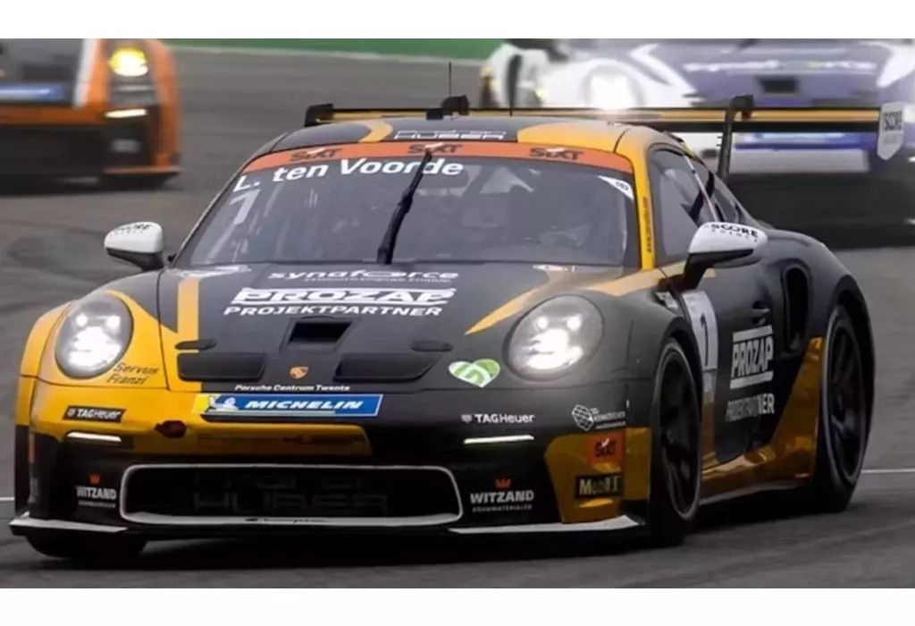 ミニカー 1 43 Porsche 911 GT 3 Cup Carrera Deutschland Champion 2025 Larry ten Voorde SG 718
