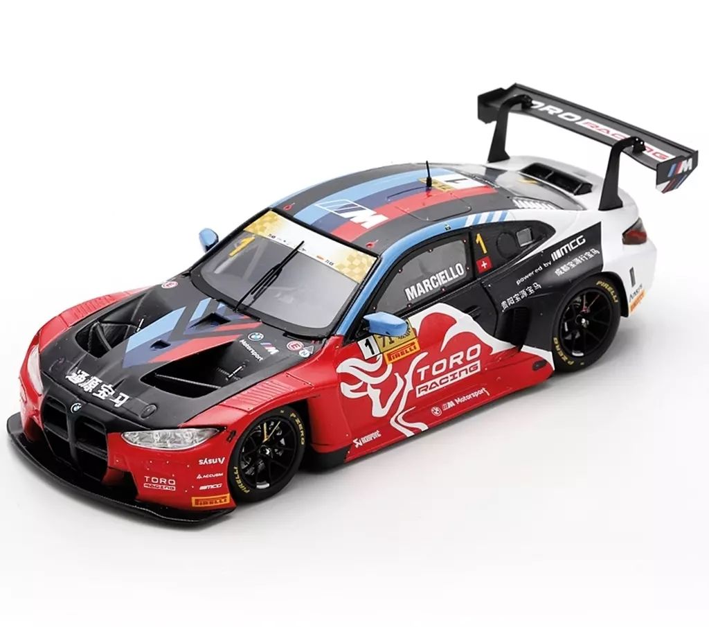 ミニカー 1 43 BMW M 4 GT 3 TORO Racing powered by MCG FIA World Cup Macau 2025 Raffaele Marciello SA 292