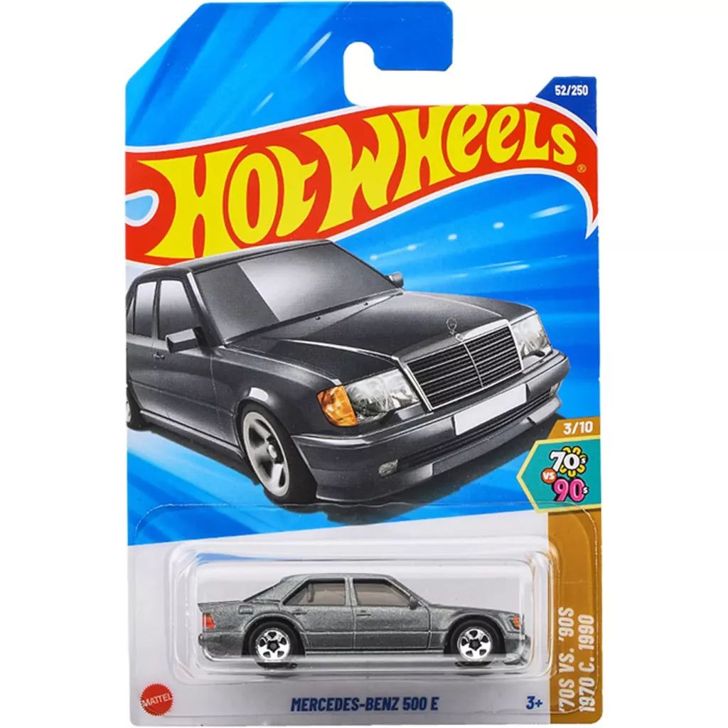 新品】ミニカー 1/64 メルセデス・ベンツ 500E 「Hot Wheels