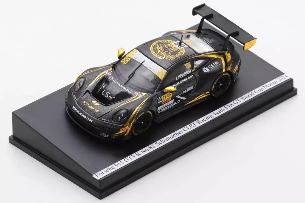 AR 1/64 ポルシェ 911 GT3 R FIA GTワールドチャレンジ Almost Real (AR Box) 1/64 - Porsche 911 GT3 R - 2025 Macau Grand
