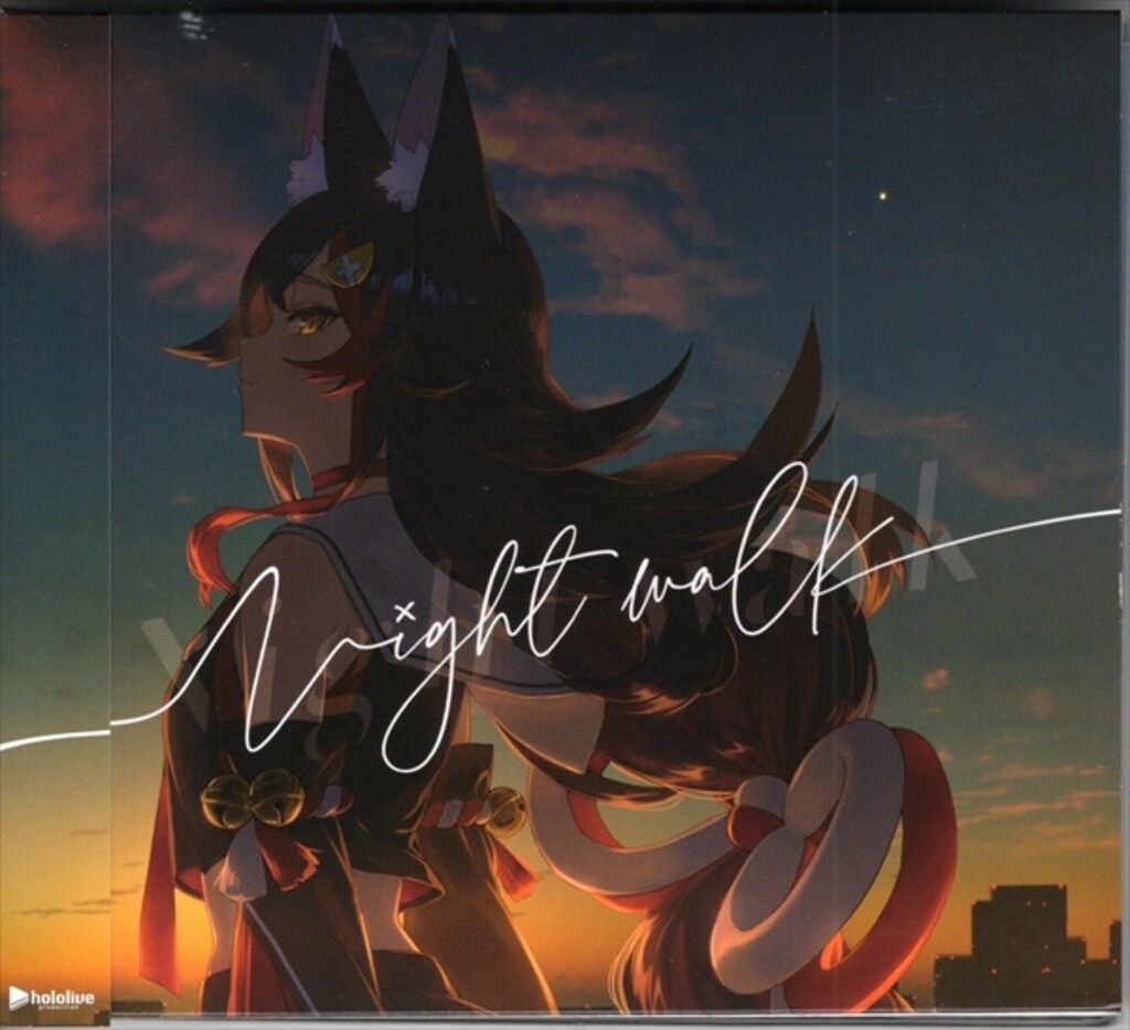 ネット/配信者CD 修整版)Night walk/大神ミオ - メルカリ