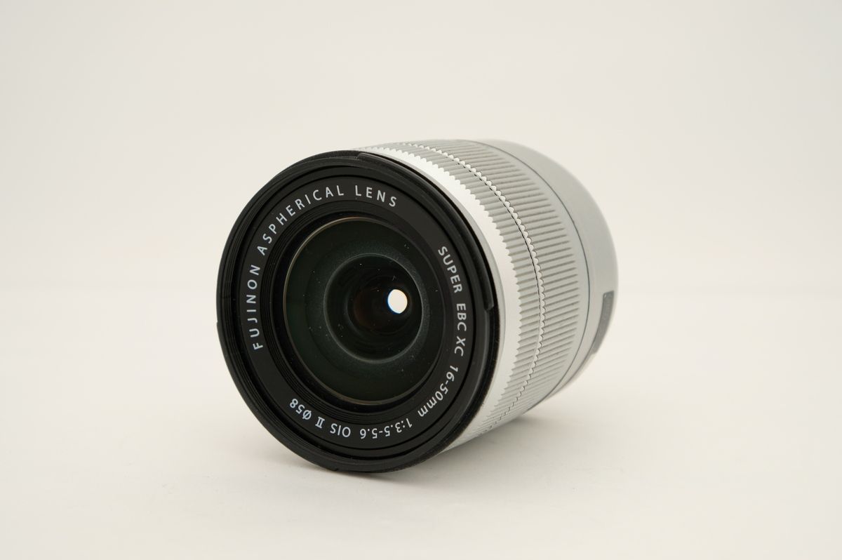  品 フジフイルム XC 16 50 mm F 3 5 6 OIS II シルバー レンズ(ズーム) カメラ