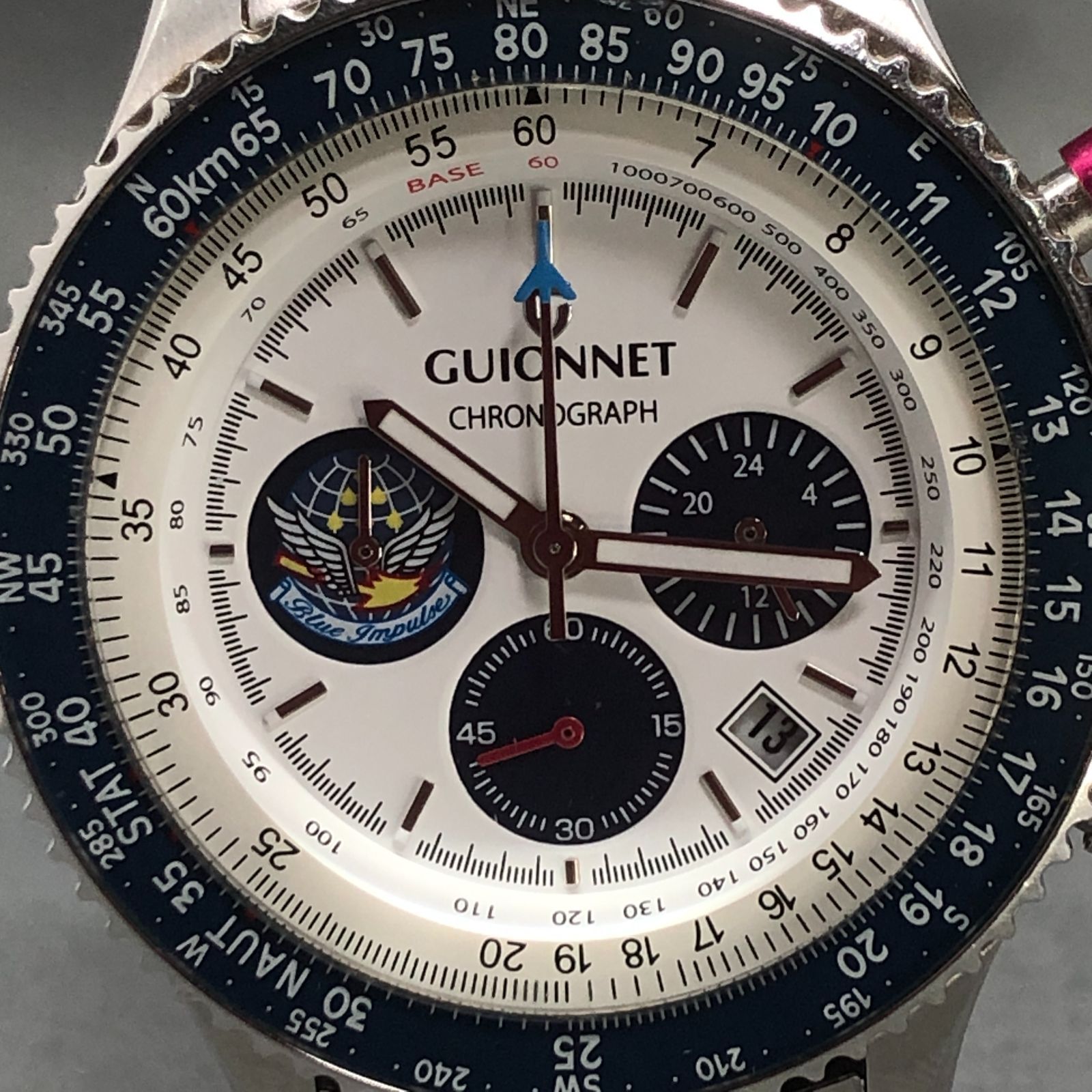 GUIONNET ギオネ Flight timer pilot フライトタイマー パイロット 