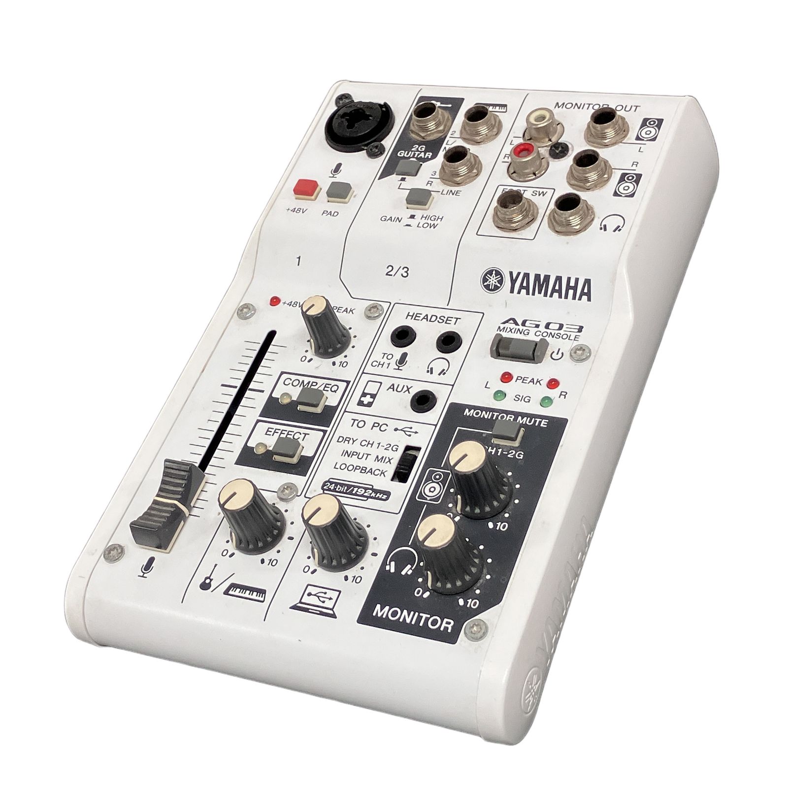 YAMAHA AG 03 ライブ ストリーミング オーディオインターフェース ヤマハ 音響機材