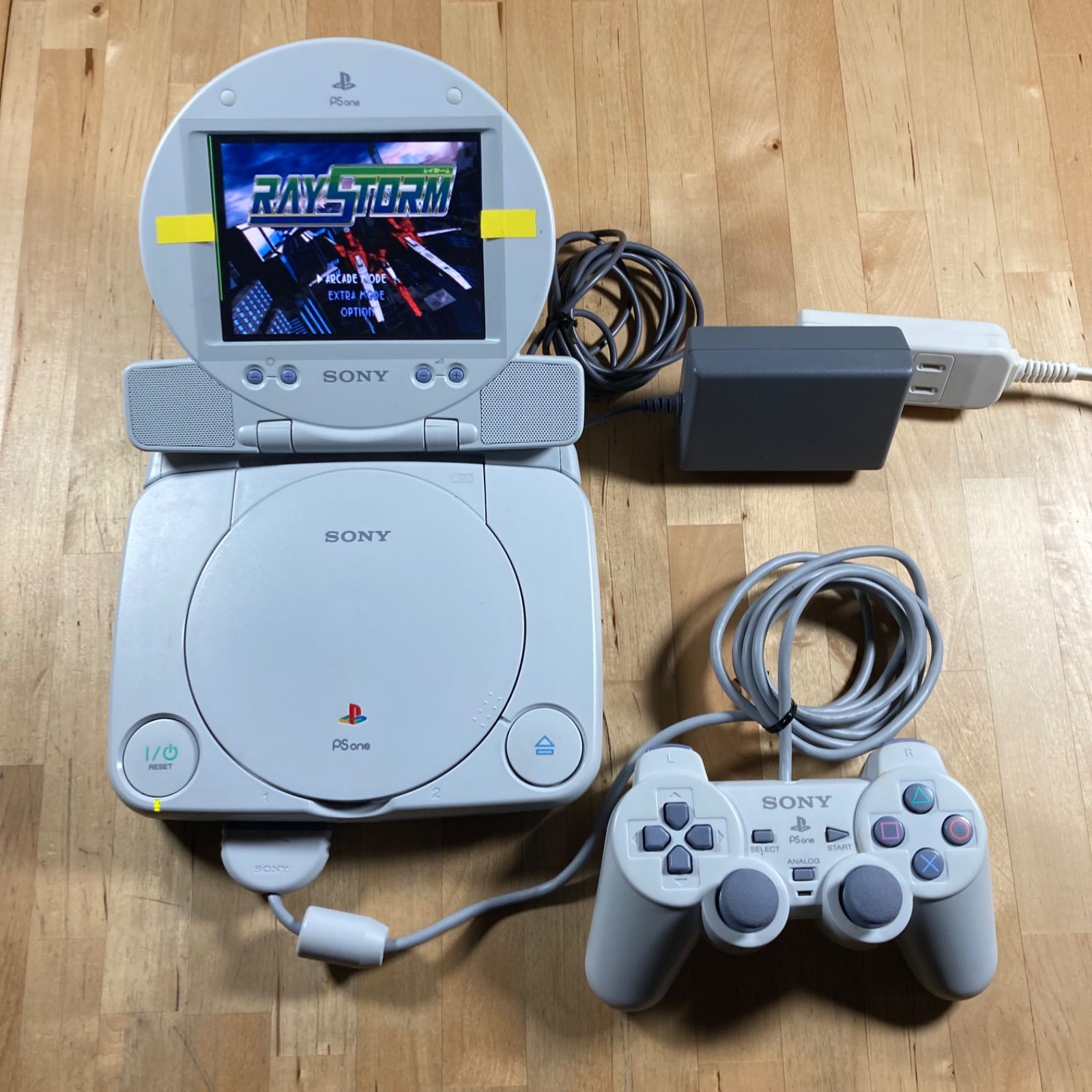 PSone combo 本体 コントローラー付き ホワイト