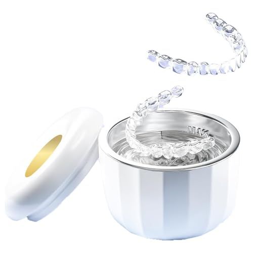 超音波洗浄機 新登場 入れ歯洗浄器 強力振動50000 Hz で持ち運びも便利 2段階タイマー設定 著音波洗浄機 小型家用 非接触式のクリーニング 360度隙間洗浄 洗浄 アクセサリー メガネ洗浄 事務用品 日用品 ジュエリー イヤリング 腕時