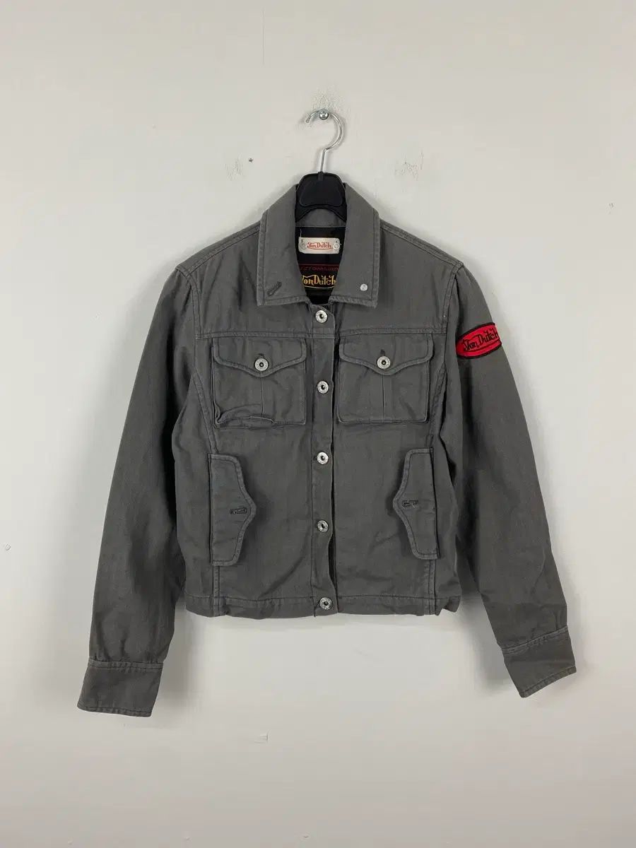 Von Dutch ボンダッチ デニム ジャケット グレー 90 527