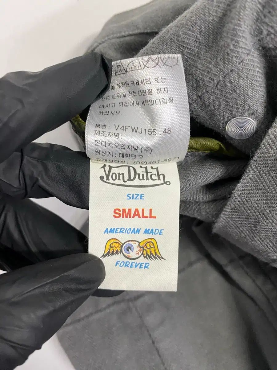  Von Dutch ボンダッチ デニム ジャケット グレー 90 527 テーラードジャケット ジャケット アウター