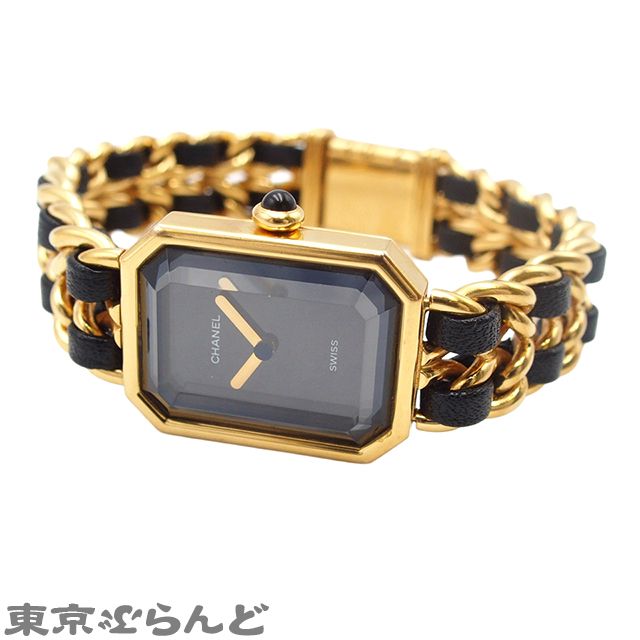 シャネル CHANEL プルミエール H0001 ブラック ステンレススチール