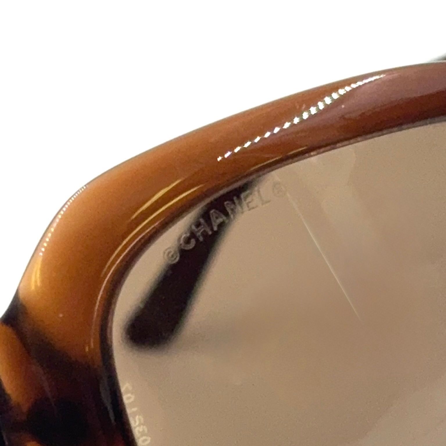 CHANEL ココマーク プラスチック ブラウン サングラス 5102-A