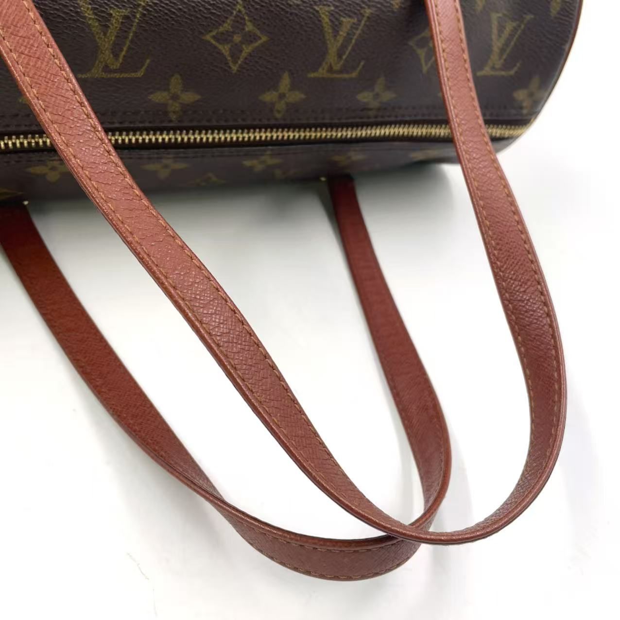 LOUIS VUITTON パピヨン30 モノグラム モノグラム 旧型 レザー×PVC