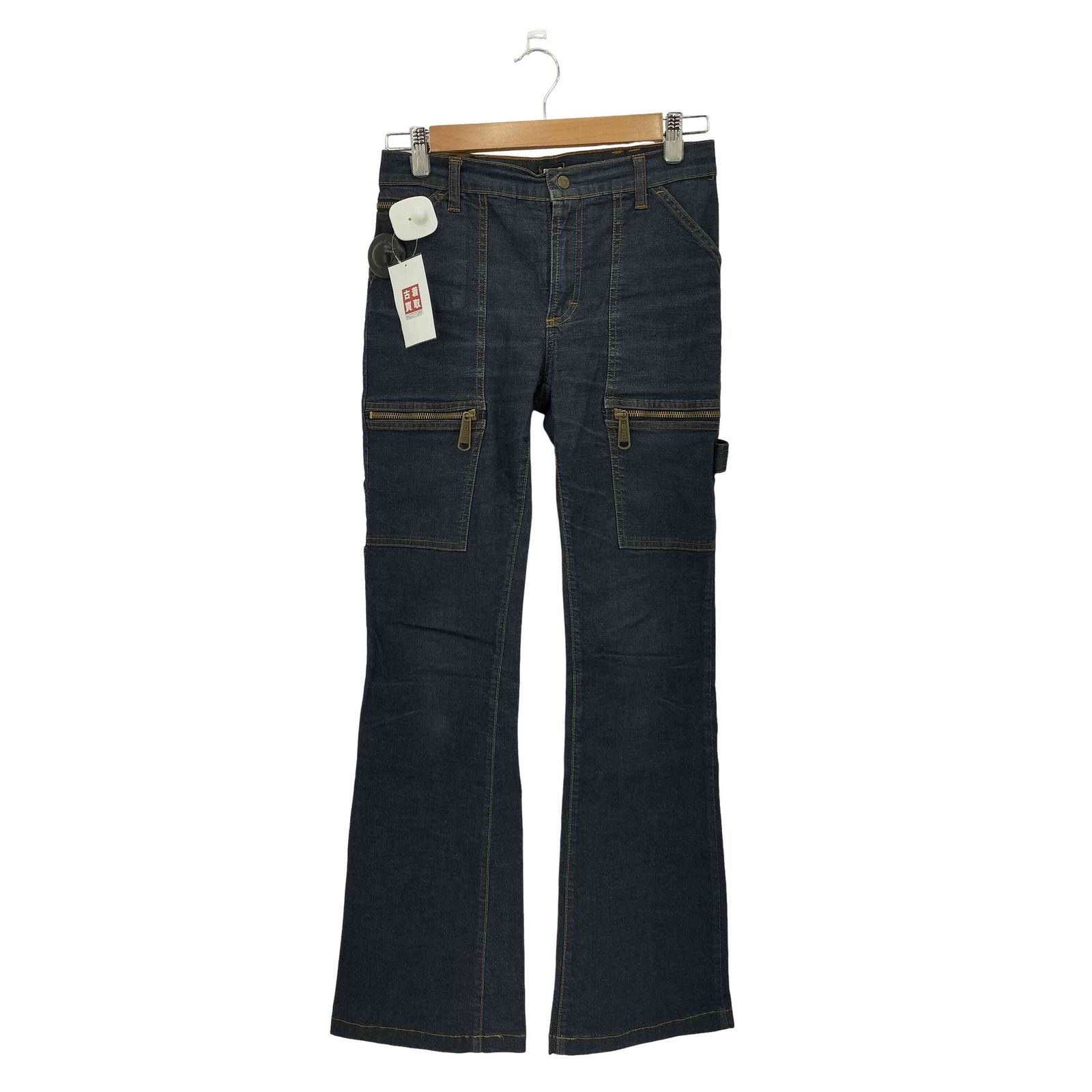ディーアンドジー D＆G デカジップ マルチポケット ペインター フ デニムパンツ Y 2 K レディース 26|40