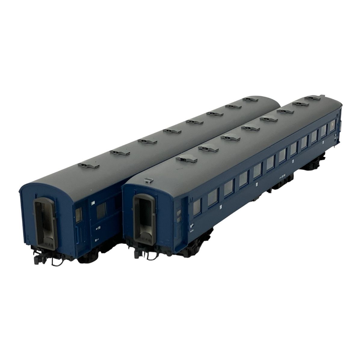KATO カトー 1-511 オハ35 1-505 スハ 43 ブルー HOゲージ 2両セット 鉄道模型 良好