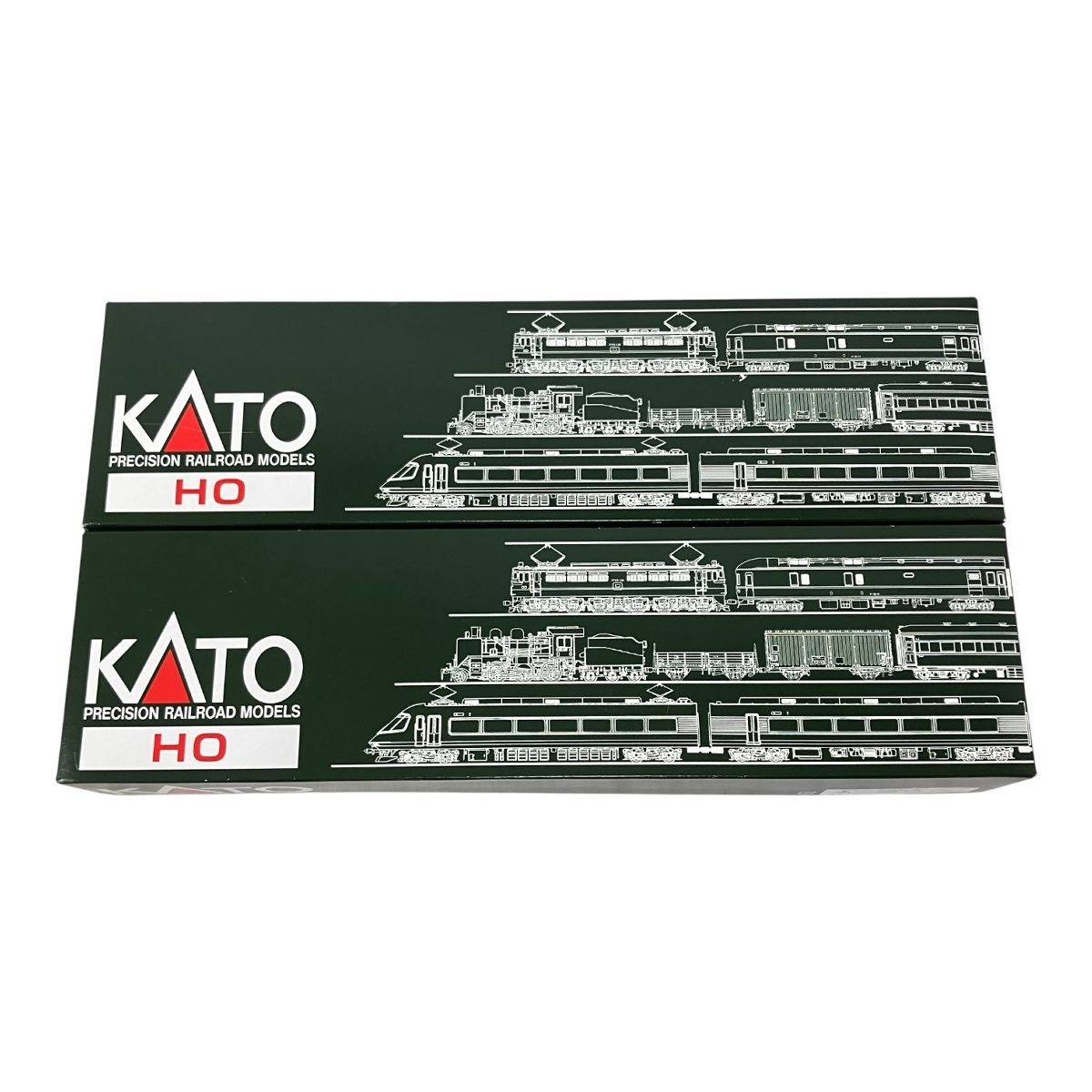 KATO 1-506 スハ43 茶 /1-508 スハフ42 茶 一般形客車 2両セット HO