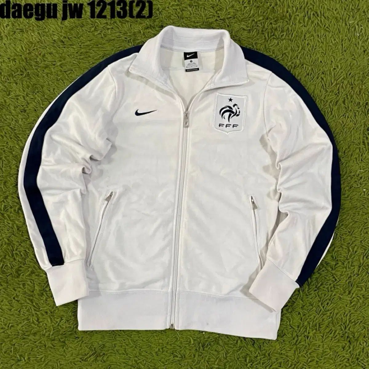 【ワケあり】ナイキ　フランス代表ジャージ　M NIKE FFF フランス サッカー 韓国国家代表 ジャージ m - メルカリ