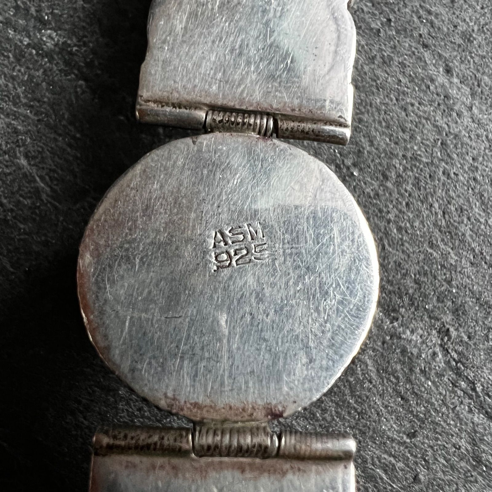 MEXICO TAXCO STERLING SILVER925 シルバー925 グリーンオニキス