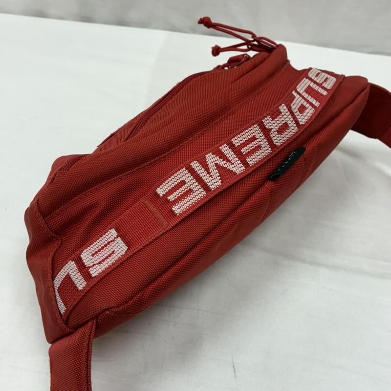 シュプリーム 18ss Waist Bag テープロゴ ボックスロゴ ウエストバッグ