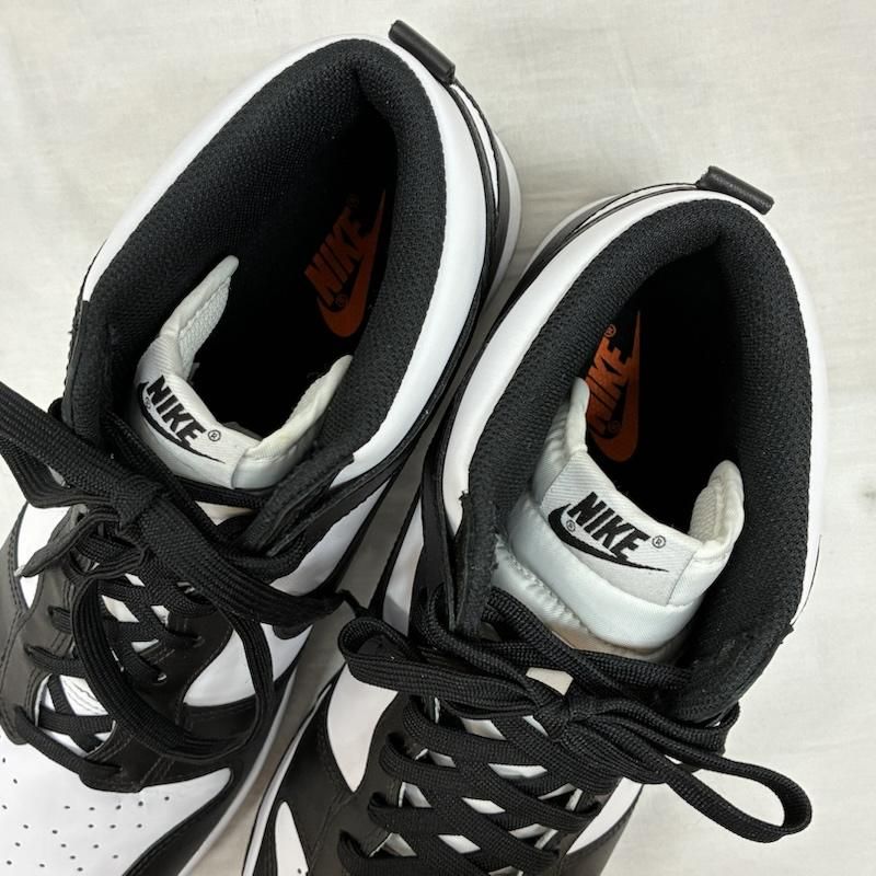 ナイキ DUNK HI RETRO Championship White ダンク ハイカット パンダ 