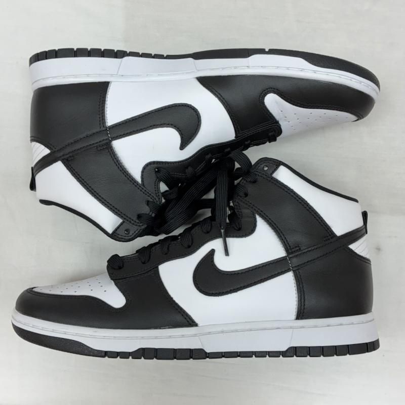 ナイキ DUNK HI RETRO Championship White ダンク ハイカット パンダ 