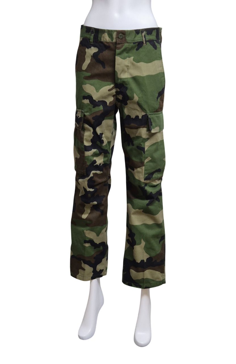 ミリタリー 旧モデル 80年代 部隊試験用 軍服 ズボン ボトムス S