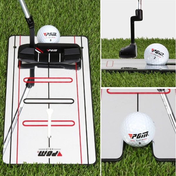 パッティングミラー ゴルフ パター 練習 鏡 パター矯正ミラー パター