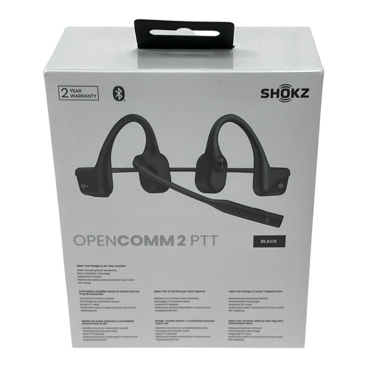 イヤホン SHOKZ OPENCOMM2 PTT 20459-173-