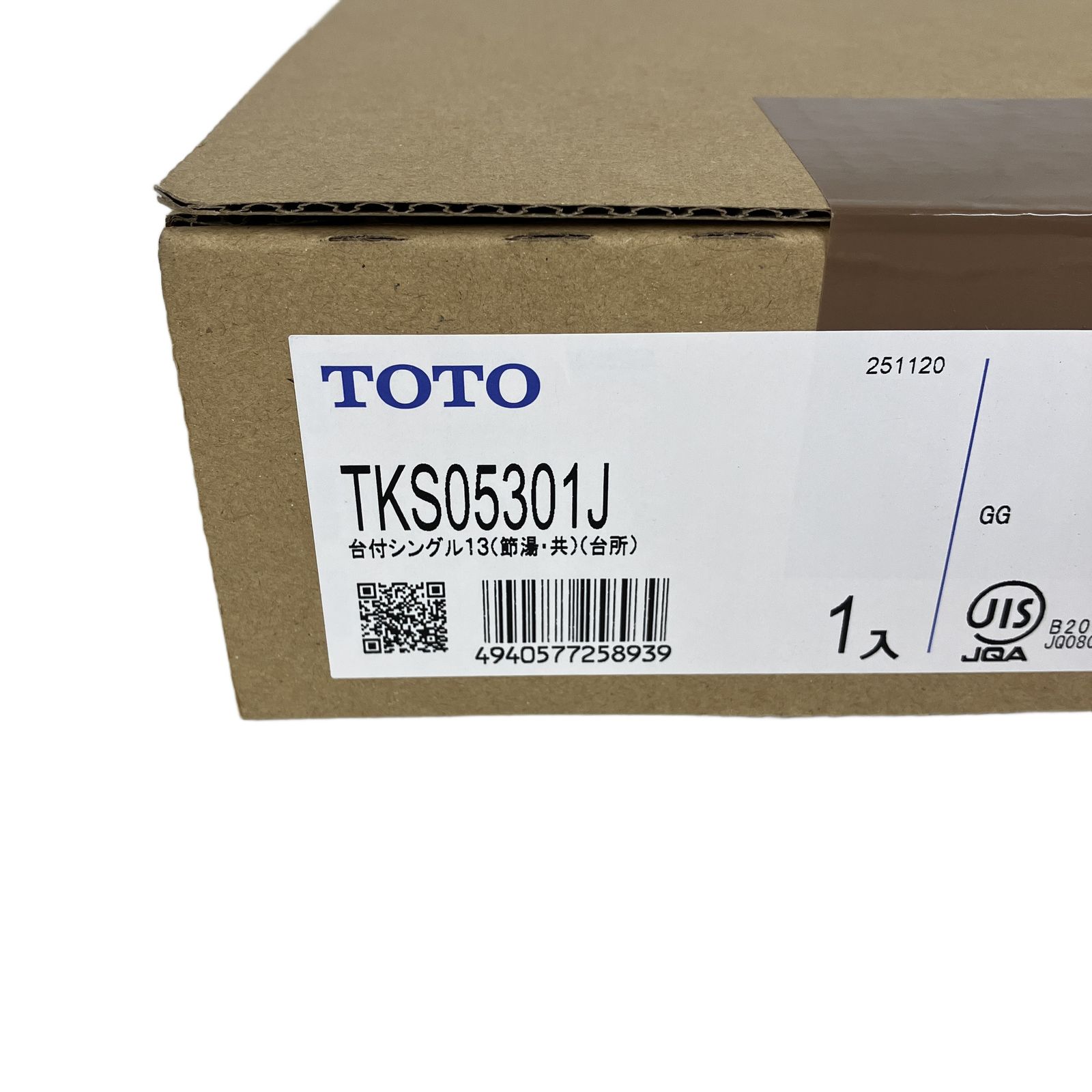 TOTO 台付シングル混合水栓 ♥