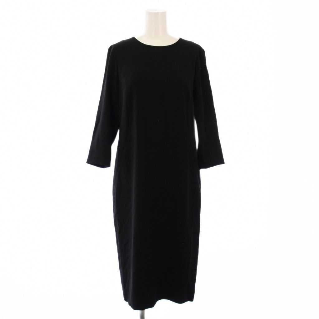 ★再値下げ★【新品未使用タグ付き】セオリーリュクス ワンピース サイズ40 セオリーリュクス theory luxe ワンピース ひざ丈 七分袖 クルーネック