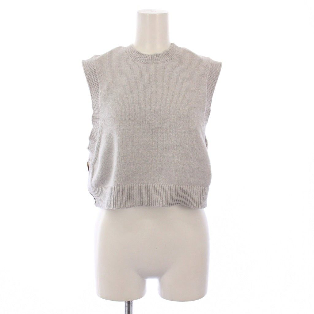 ナゴンスタンス nagonstans 23AW 2wayベスト ニット プルオーバー